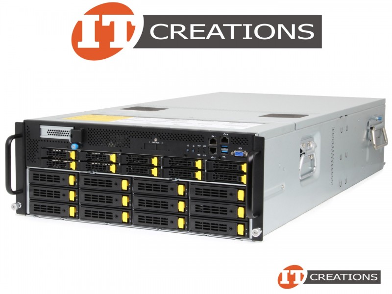 GIGABYTE GPU SERVER G481 AI 2 X GOLD 6152 22C 2.1GHZ 128GB 2 X 1TB SSD 2 X P100